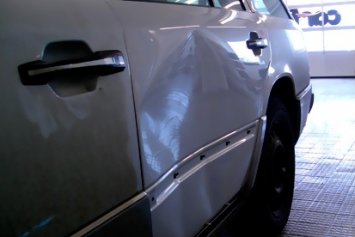 Referenzen Beschädigtes Seitenteil Mercedes Benz Kombi
