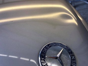 Referenzen Dellenreparatur Motorhaube Mercedes Benz