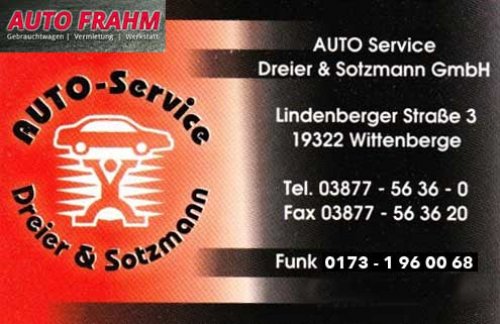 Logo Autoservice Dreier & Sotzmann GmbH
